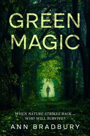 Front cover of Green Magic, a paranormal suspense mystery novel
